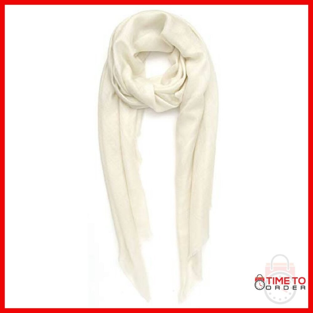 Large Superfine Cashmere Pashmina Scarf Unisex Gift Pack - Picture 2 of 7